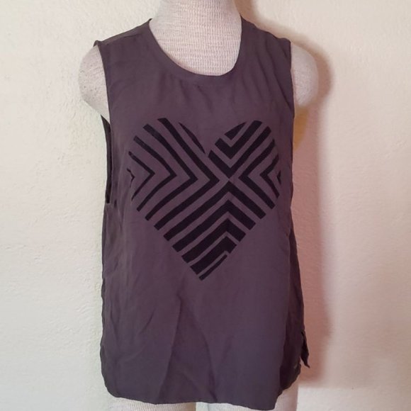 American Eagle Outfitters Gray Tank M - Picture 1 of 5
